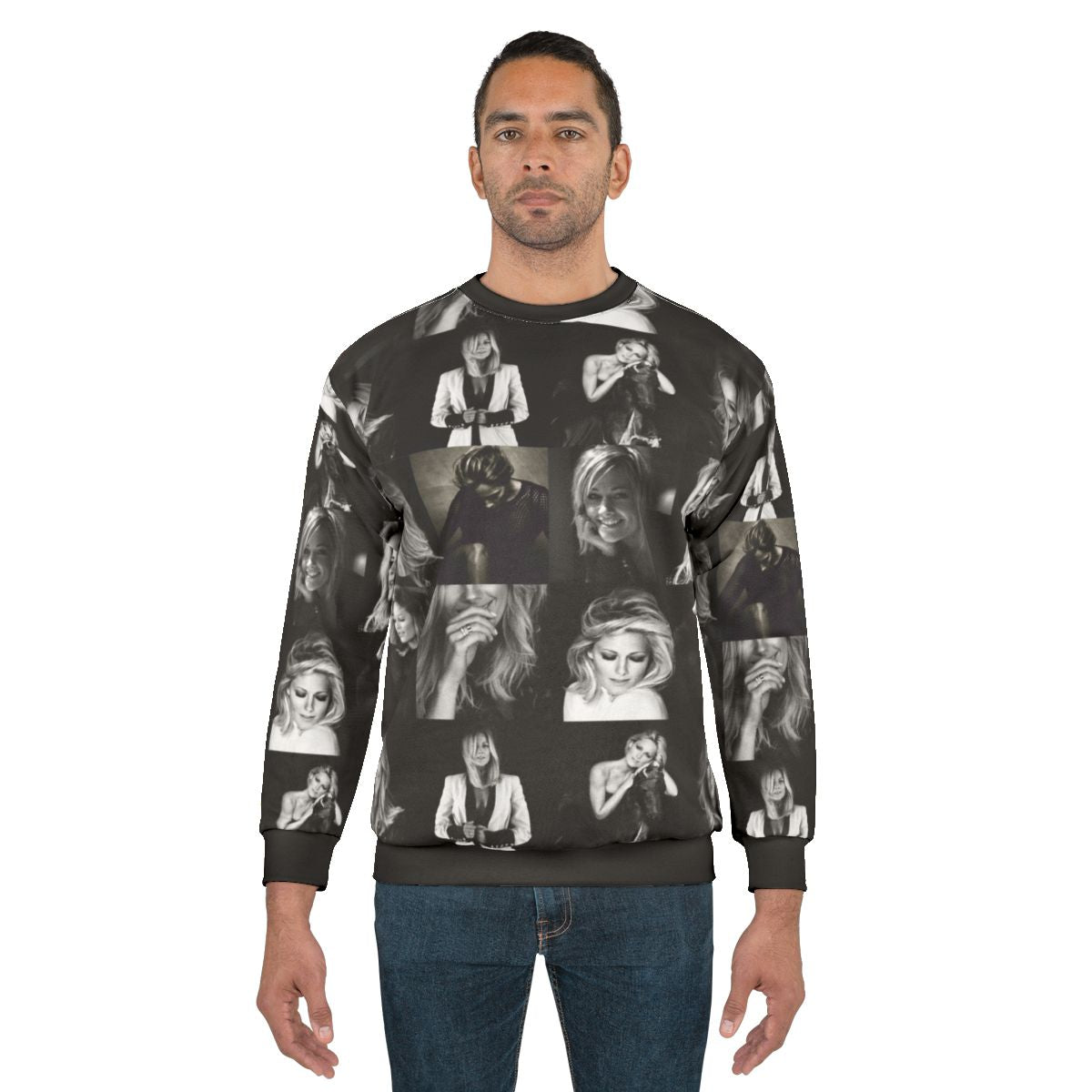 Helene Fischer Collage German Pop Music Sweatshirt