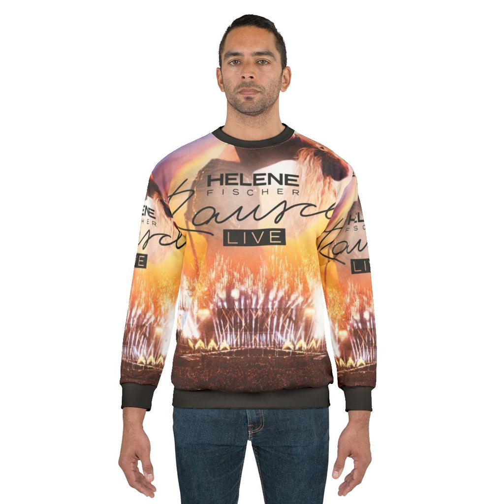 Helene Fischer Rausch Live Sweatshirt with pop music and concert aesthetic design