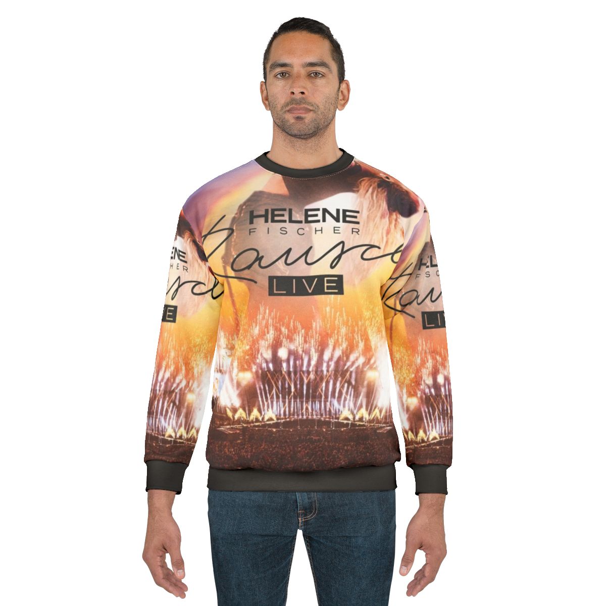 Helene Fischer Rausch Live Sweatshirt with pop music and concert aesthetic design
