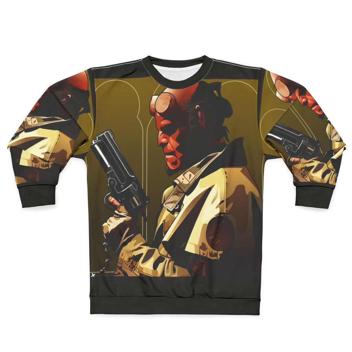 Hellboy Comic Book Character Sweatshirt