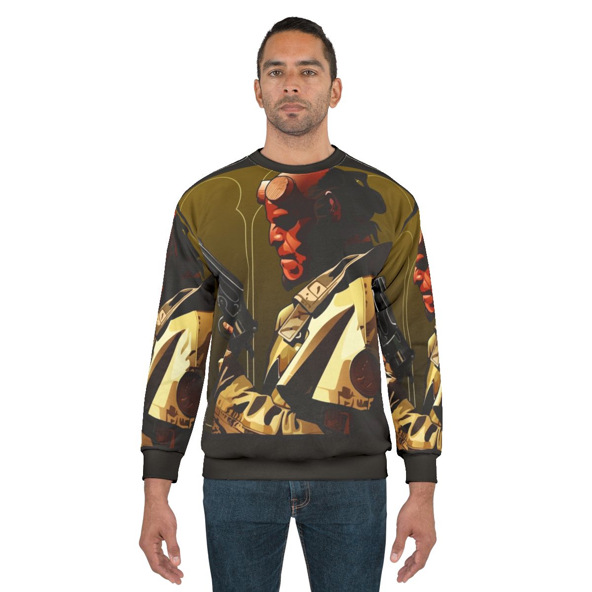 Hellboy Comic Book Character Sweatshirt
