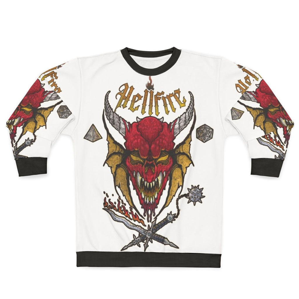 Stranger Things Hellfire Club Sweatshirt featuring Eddie Munson and the Upside Down