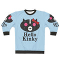 Hello Kinky Sweatshirt with music, parody, punk, and alternative band design