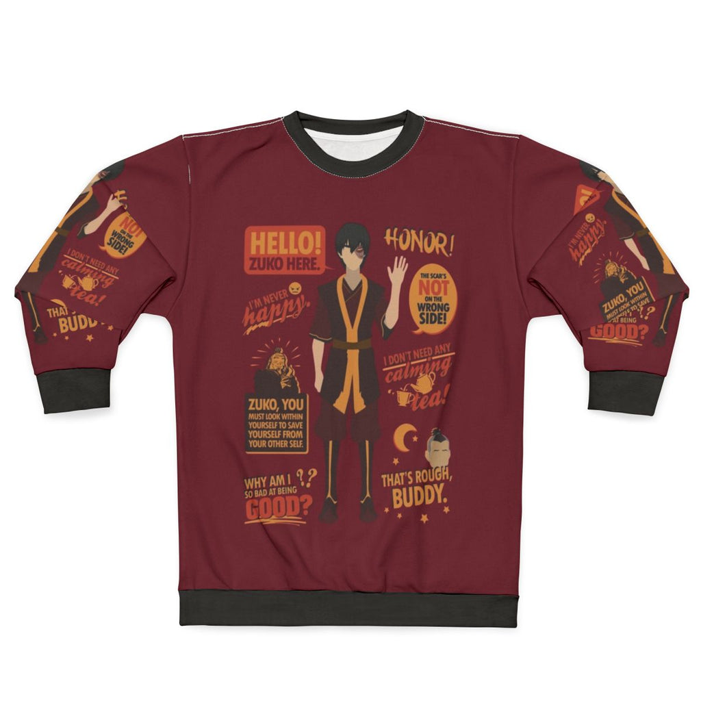"Hello Zuko Here" Avatar The Last Airbender Sweatshirt