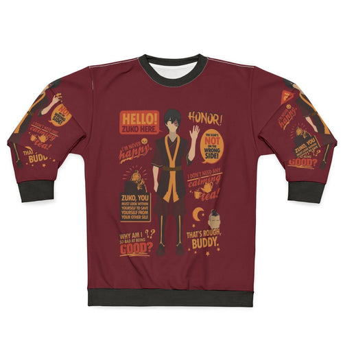 "Hello Zuko Here" Avatar The Last Airbender Sweatshirt