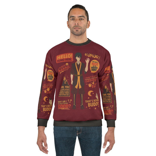 "Hello Zuko Here" Avatar The Last Airbender Sweatshirt