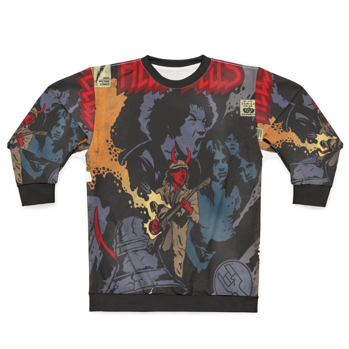 Hells Bells Comics ACDC Sweatshirt