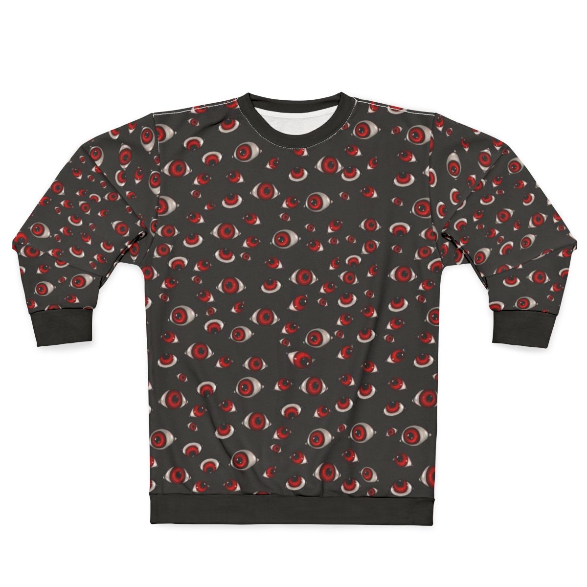 Hellsing Inspired Alucard Eyes Gothic Anime Sweatshirt
