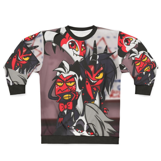 Helluva Boss Cartoon Crew Sweatshirt