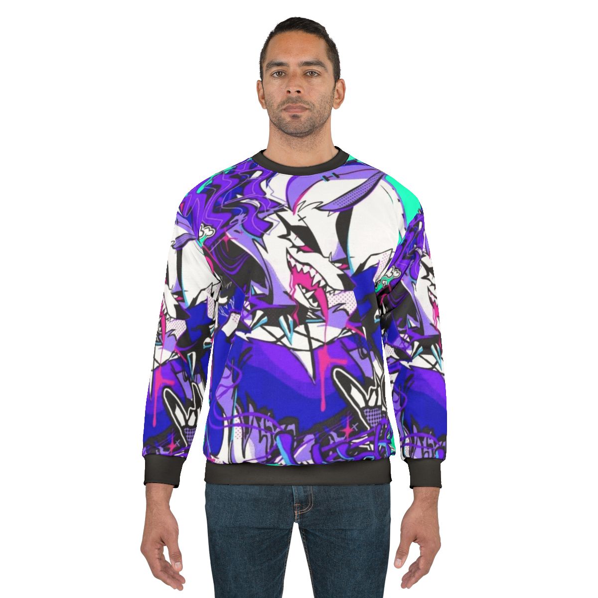 Helluva Boss Loona Anime Graphic Sweatshirt