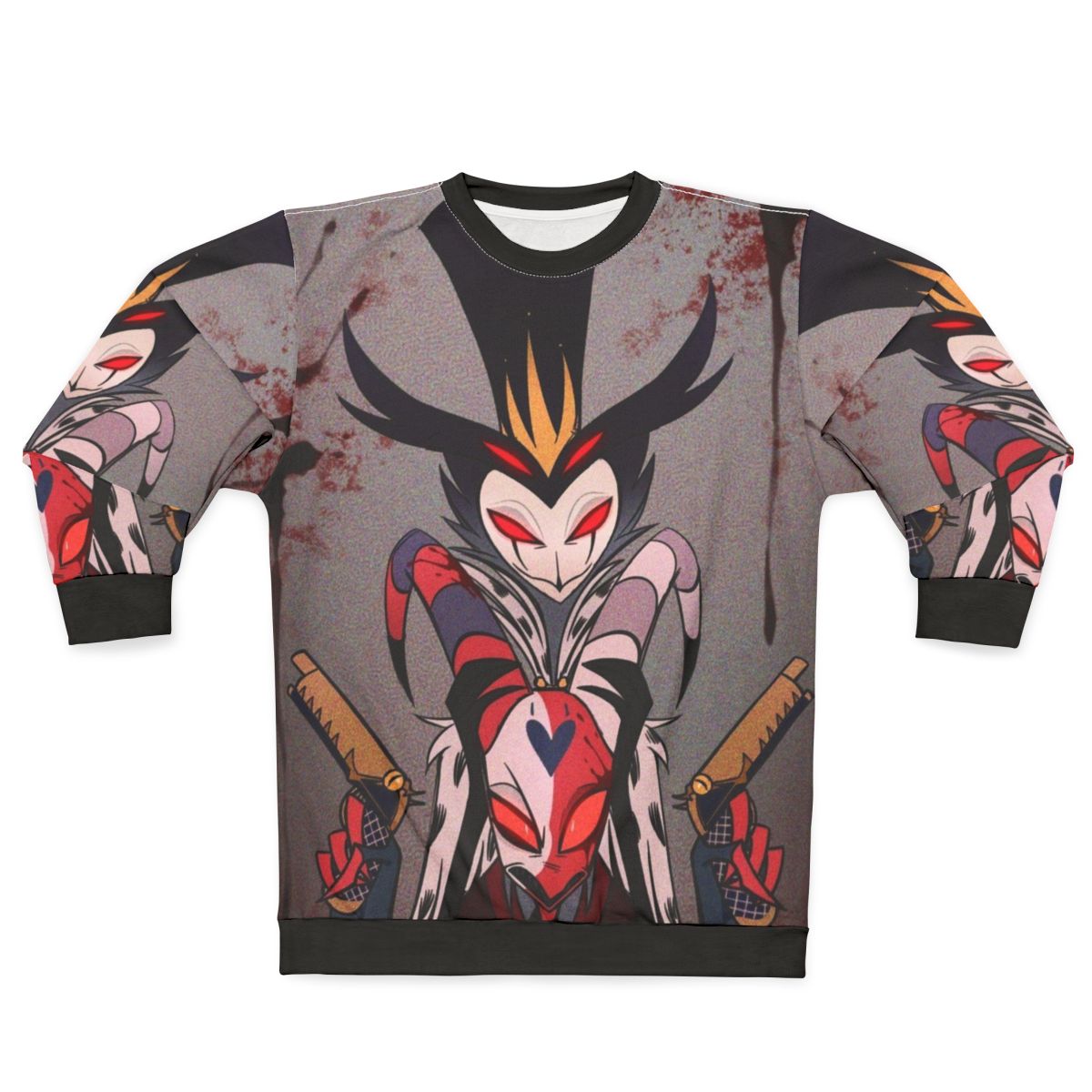 Helluva Boss Stolas Sweatshirt featuring the character Stolas