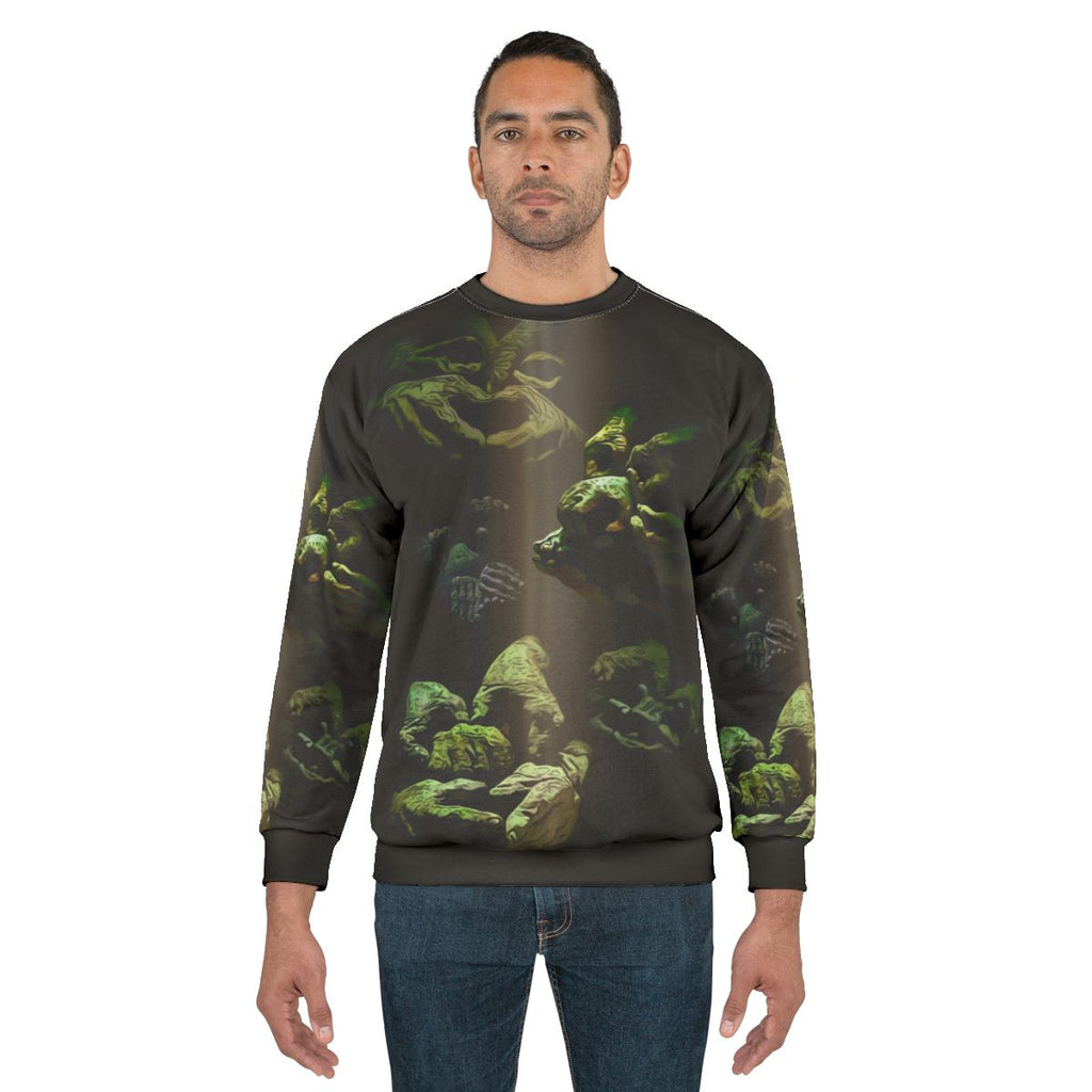 Labyrinth 80s Movie Helping Hands Sweatshirt