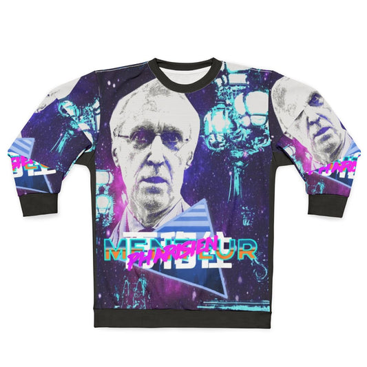 Vaporwave Henry De Lesquen Graphic Sweatshirt