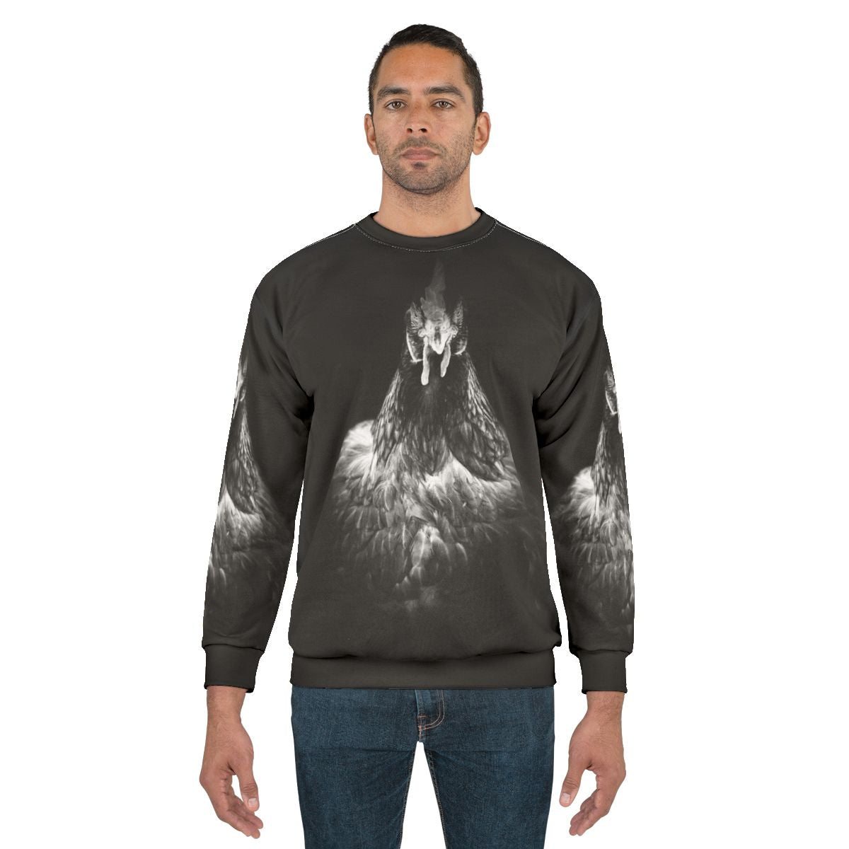 Hentensity for Life Hen Chicken Rooster Sweatshirt