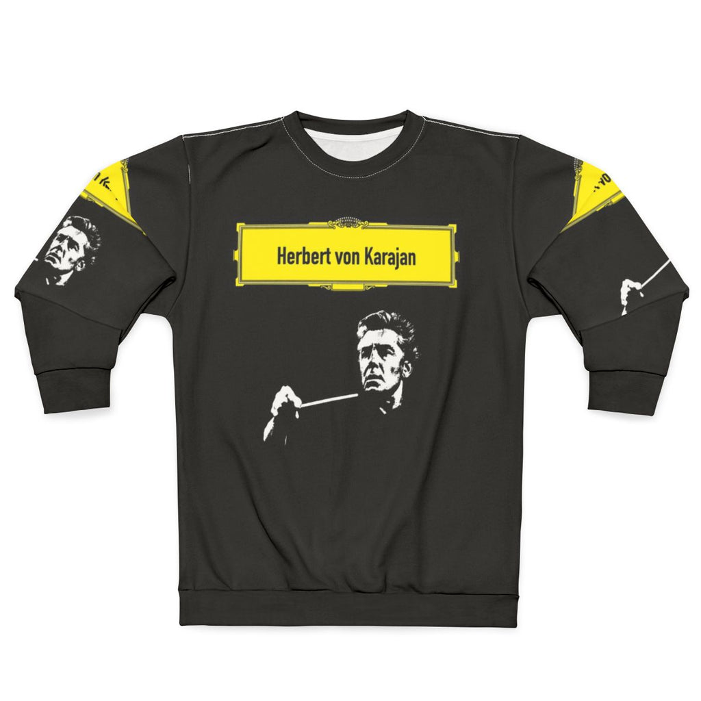 herbert von karajan classical music sweatshirt