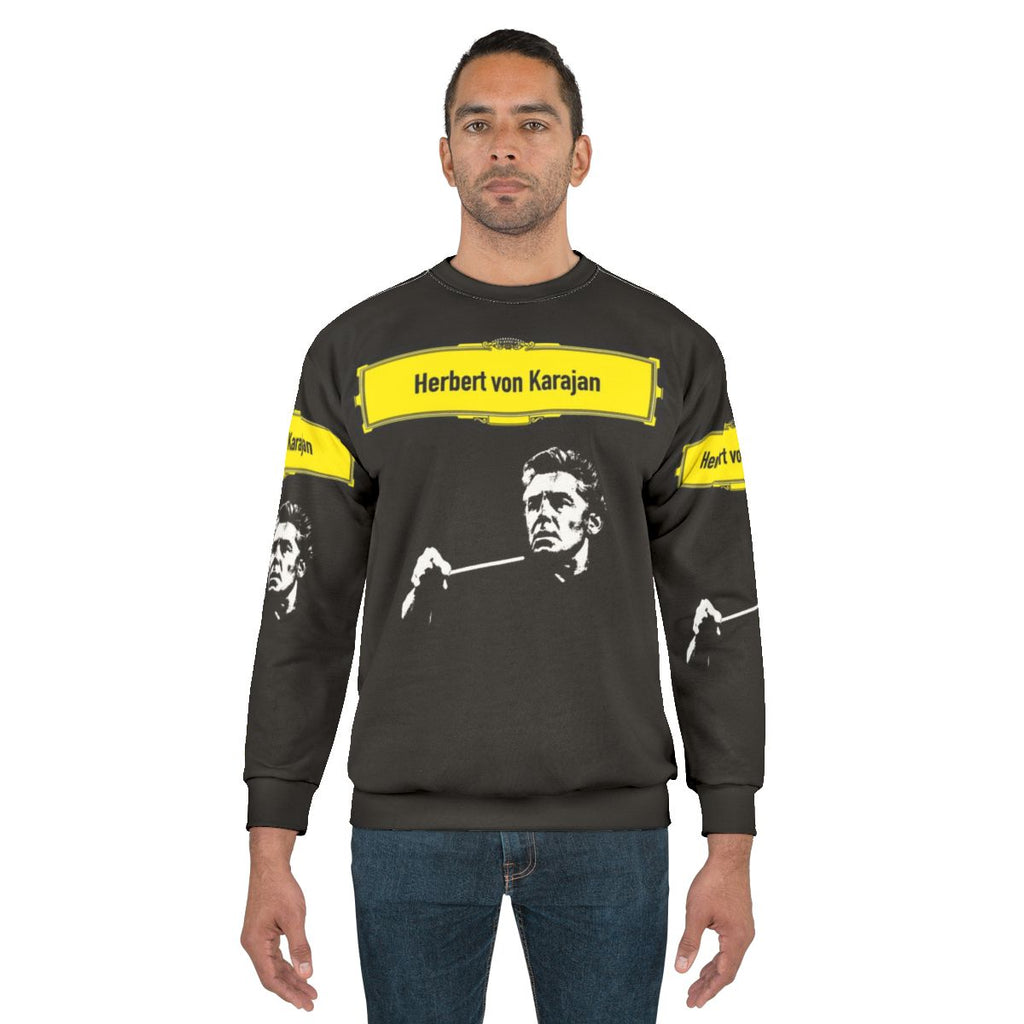 herbert von karajan classical music sweatshirt