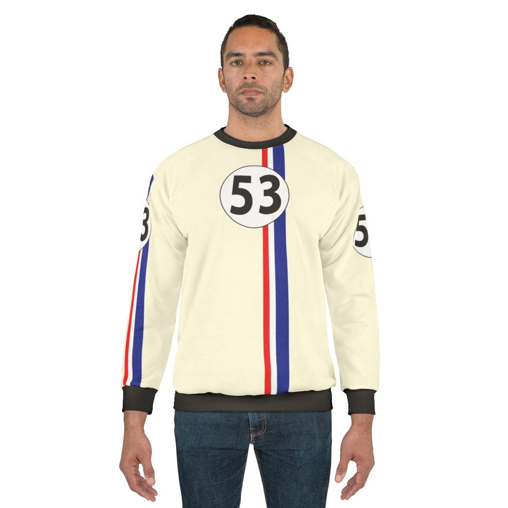 Herbie Number 53 Racing Sweatshirt