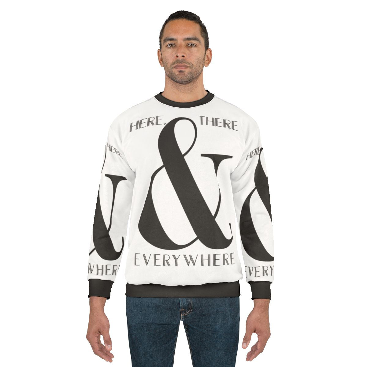 "Here There & Everywhere Beatles Inspired Sweatshirt"