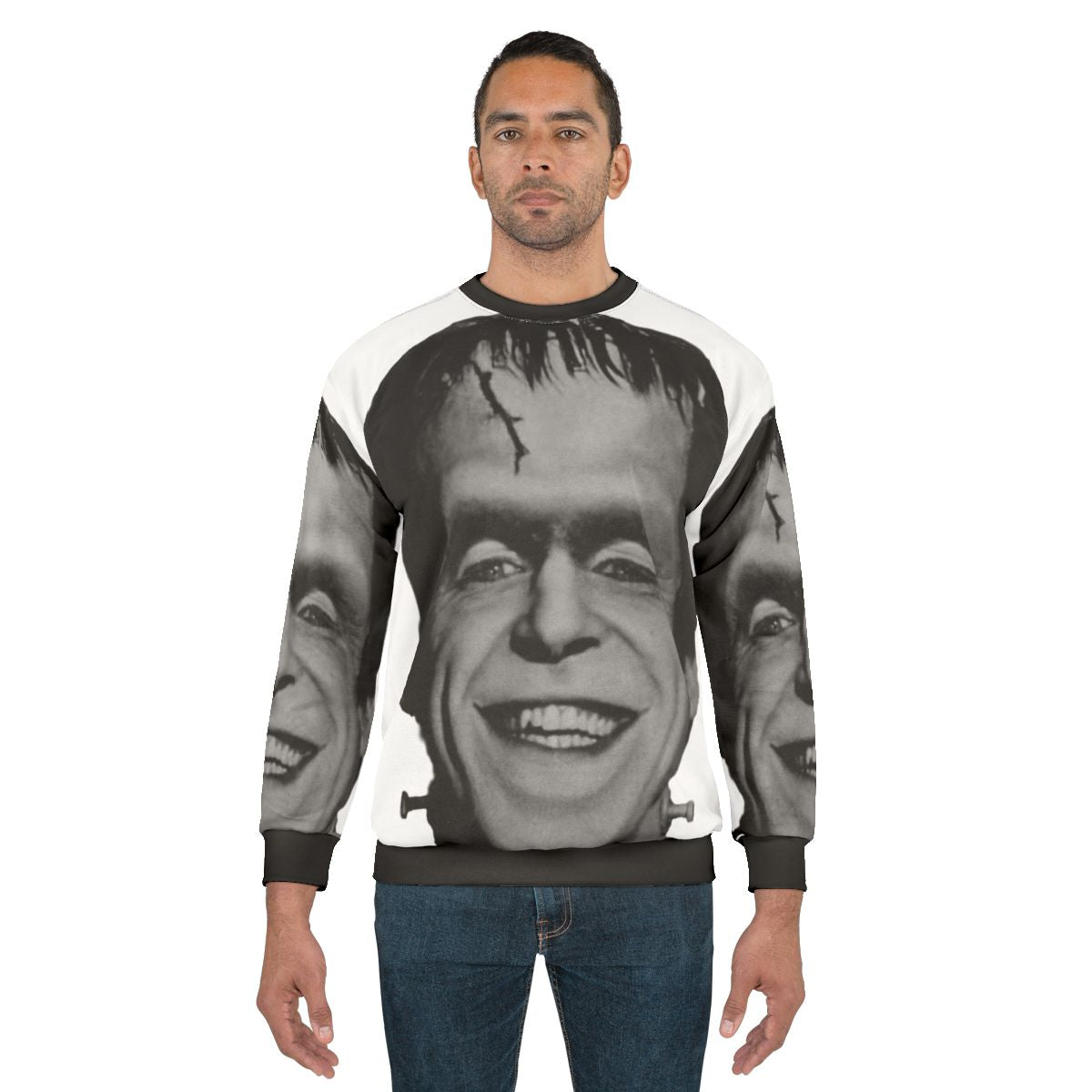 Retro Herman Munster Profile Sweatshirt
