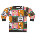Hermey Square Christmas Sweatshirt with Rudolph the Red-Nosed Reindeer Inspired Design