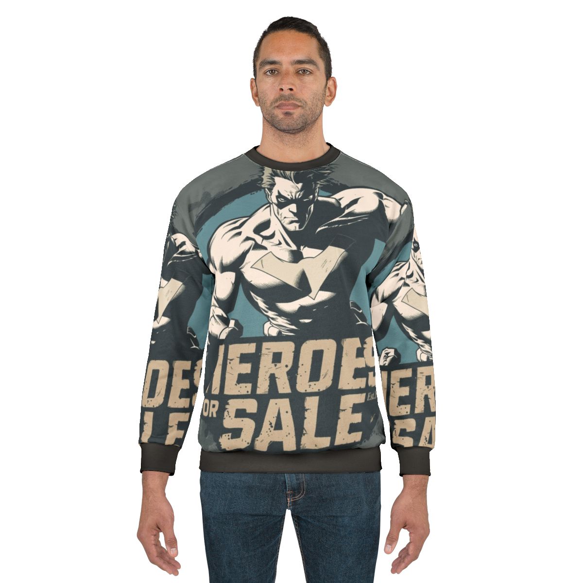 Heroes For Sale 1993 Superhero Sweatshirt