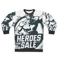 Classic Heroes for Sale Transparent Sweatshirt