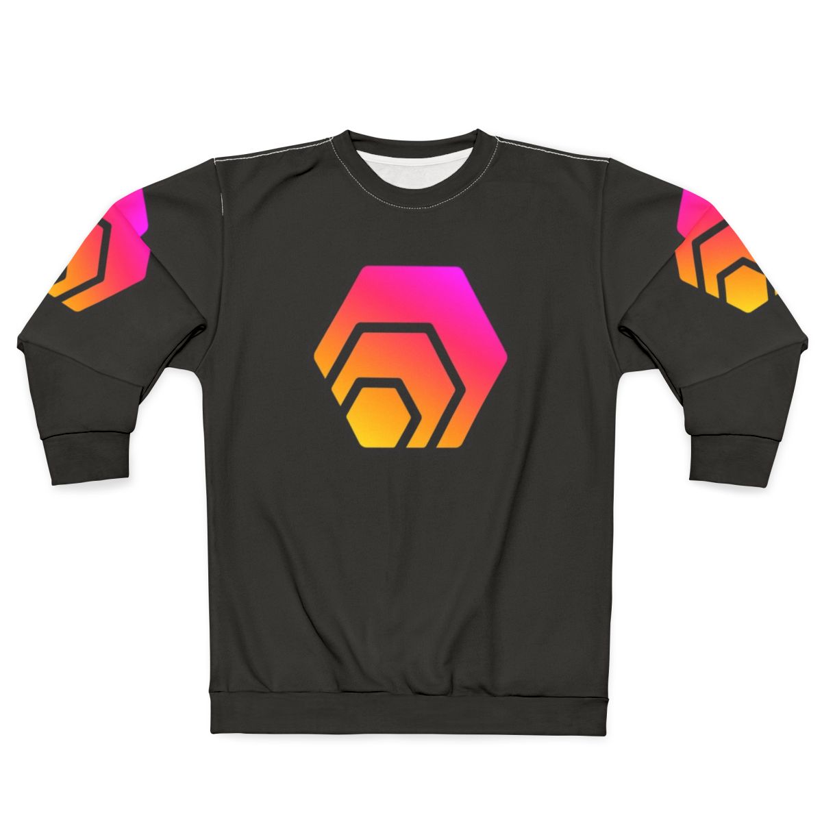 Hex Crypto Hexagon Logo Sweatshirt