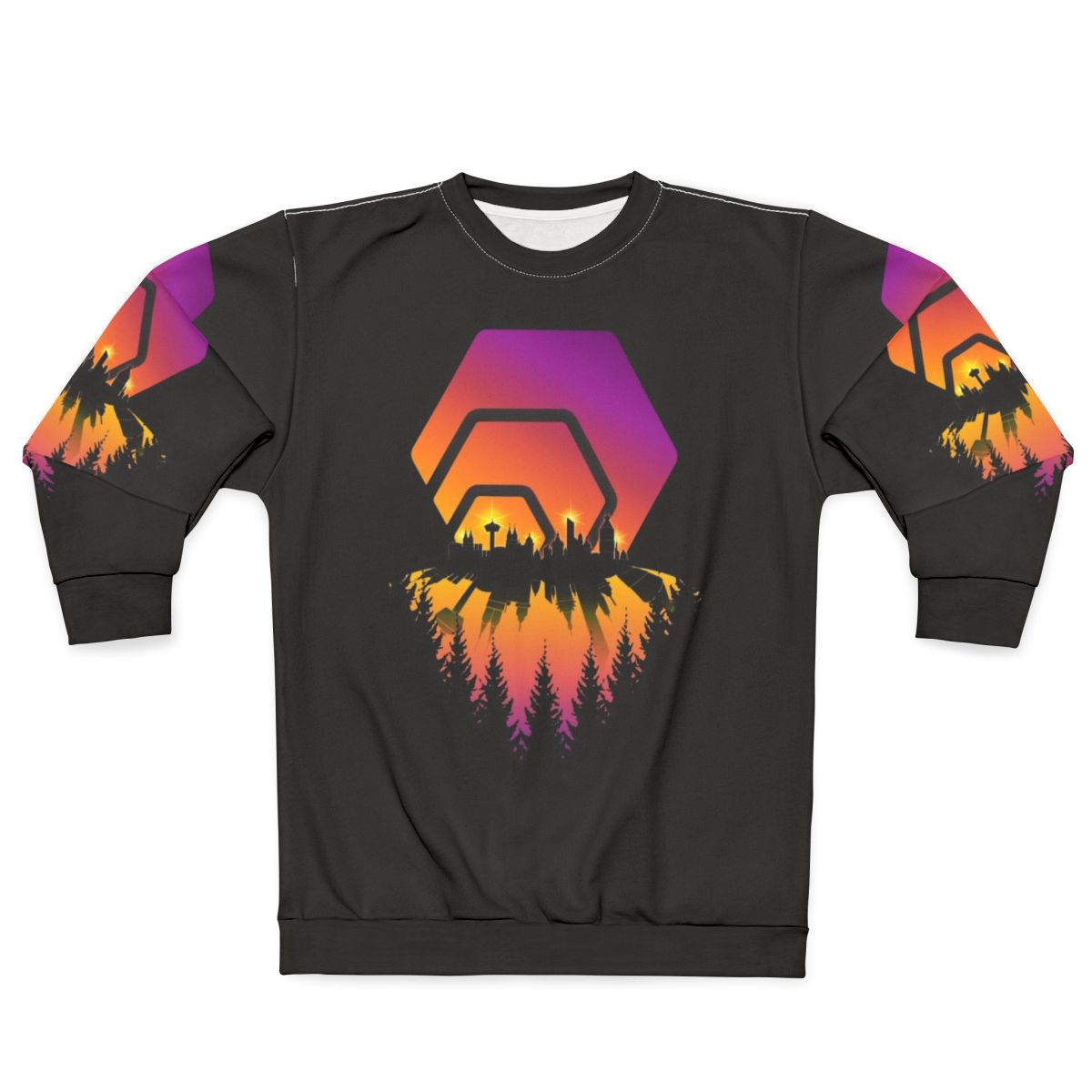 Hex Crypto Shining City Sweatshirt