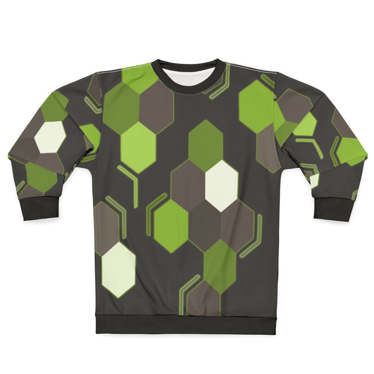Hexagonal scales Zygarde pokemon sweatshirt design