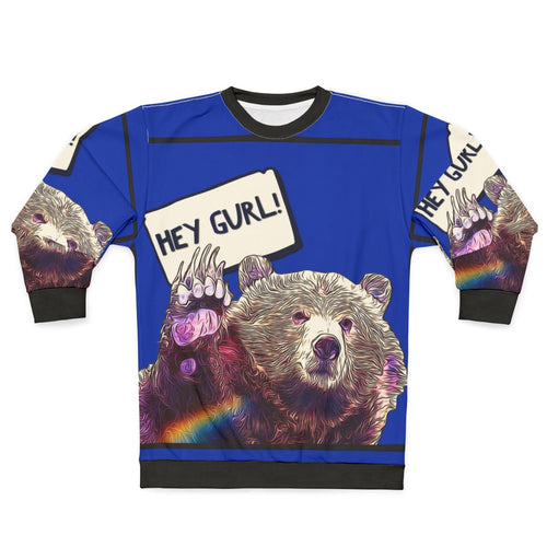 Gay Pride "Hey Gurl" Sweatshirt