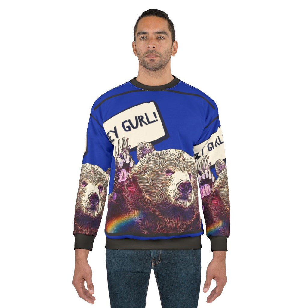 Gay Pride "Hey Gurl" Sweatshirt