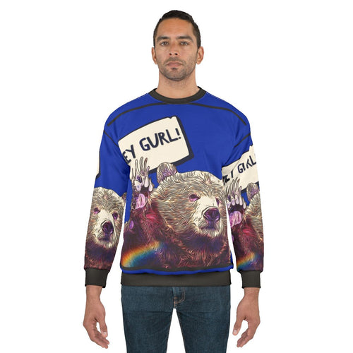 Gay Pride "Hey Gurl" Sweatshirt