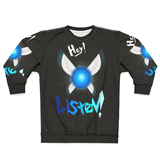 Navi the fairy from The Legend of Zelda sweatshirt