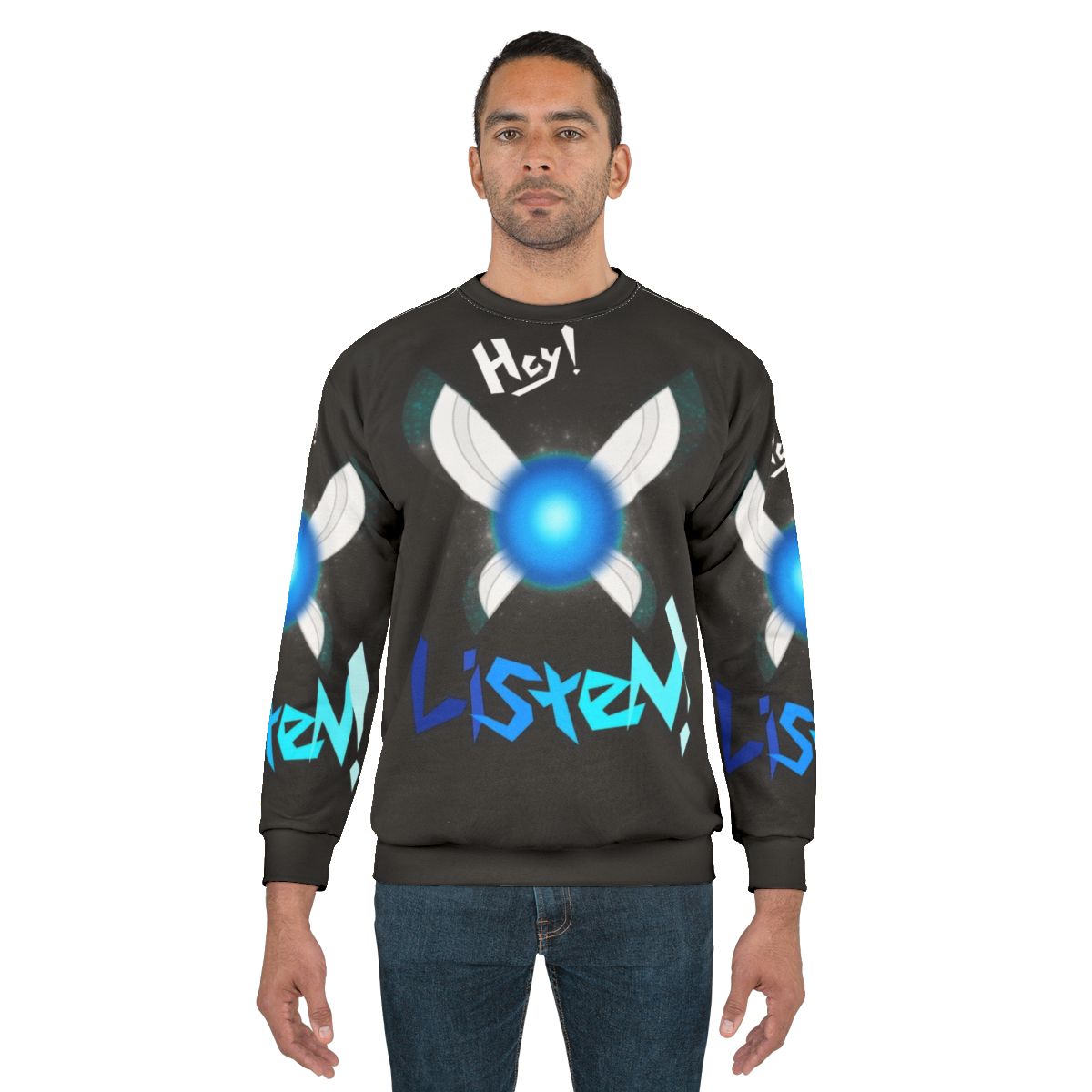 Navi the fairy from The Legend of Zelda sweatshirt