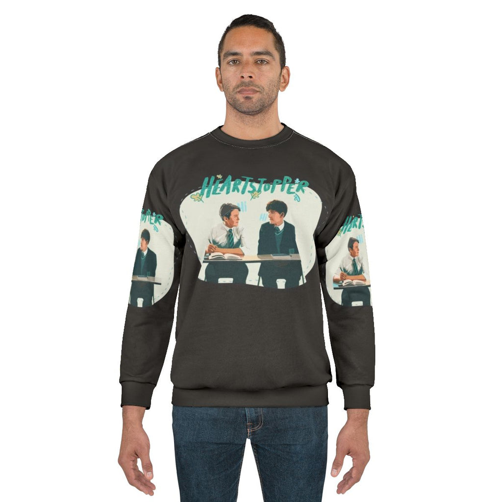 Hi Heartstopper Funny Sweatshirt featuring Heartstopper characters