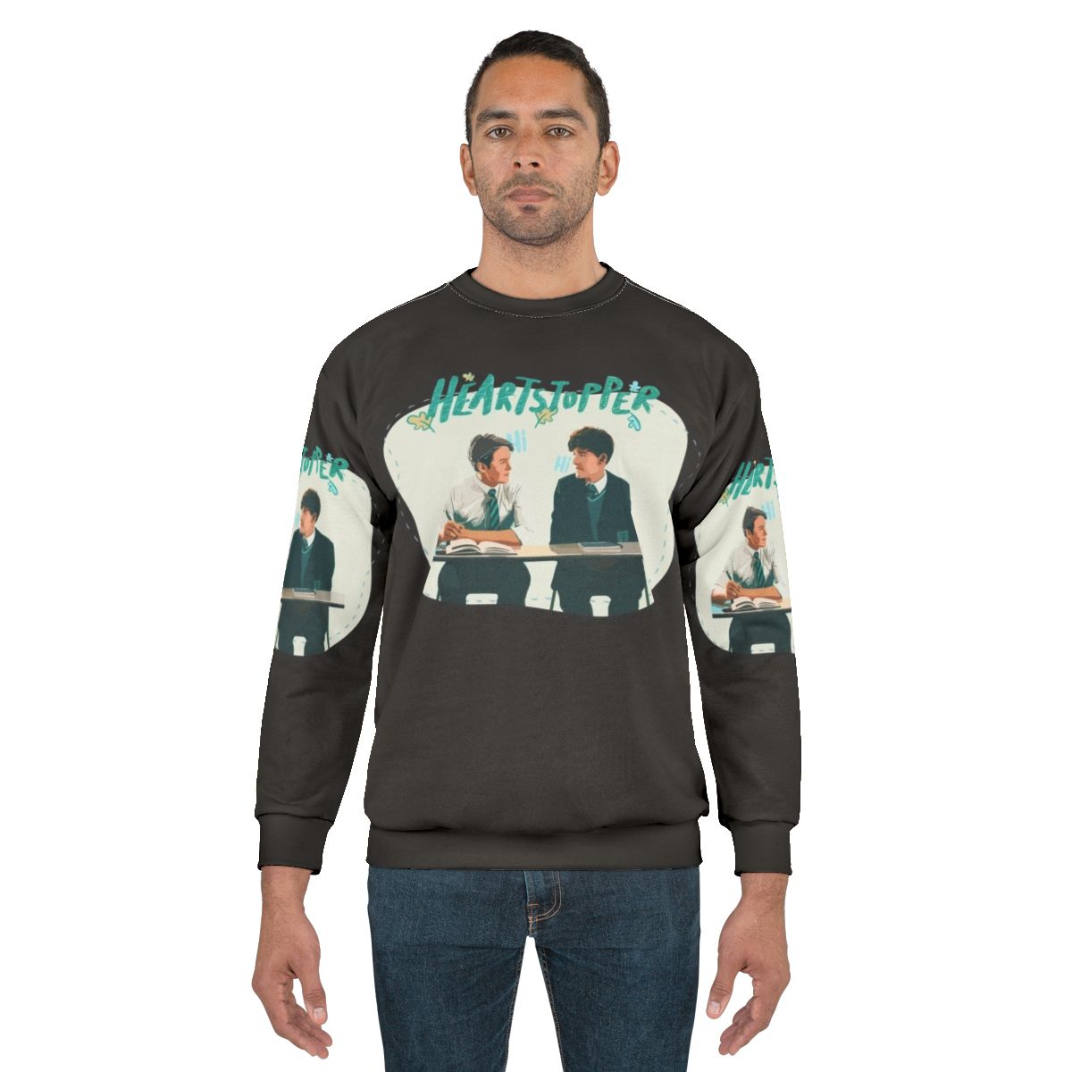 Hi Heartstopper Funny Sweatshirt featuring Heartstopper characters