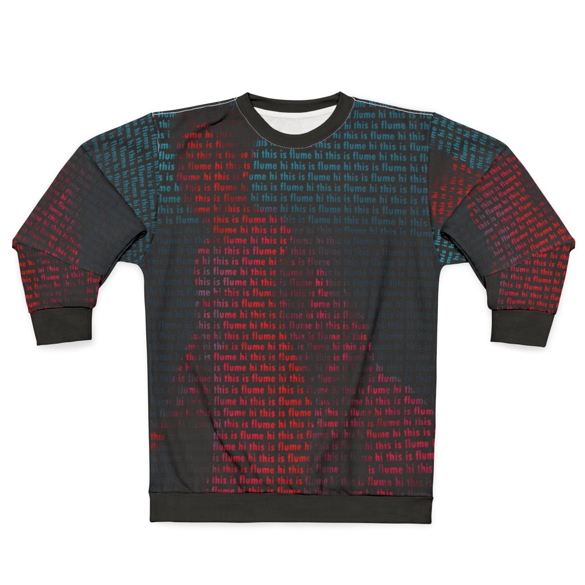 Hi This Is Flume Electronic Music Sweatshirt