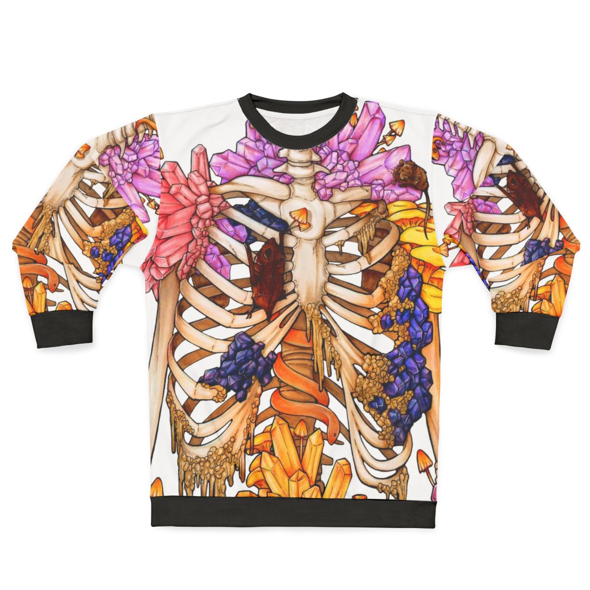 Skeleton Crystals Hidden Gem Sweatshirt