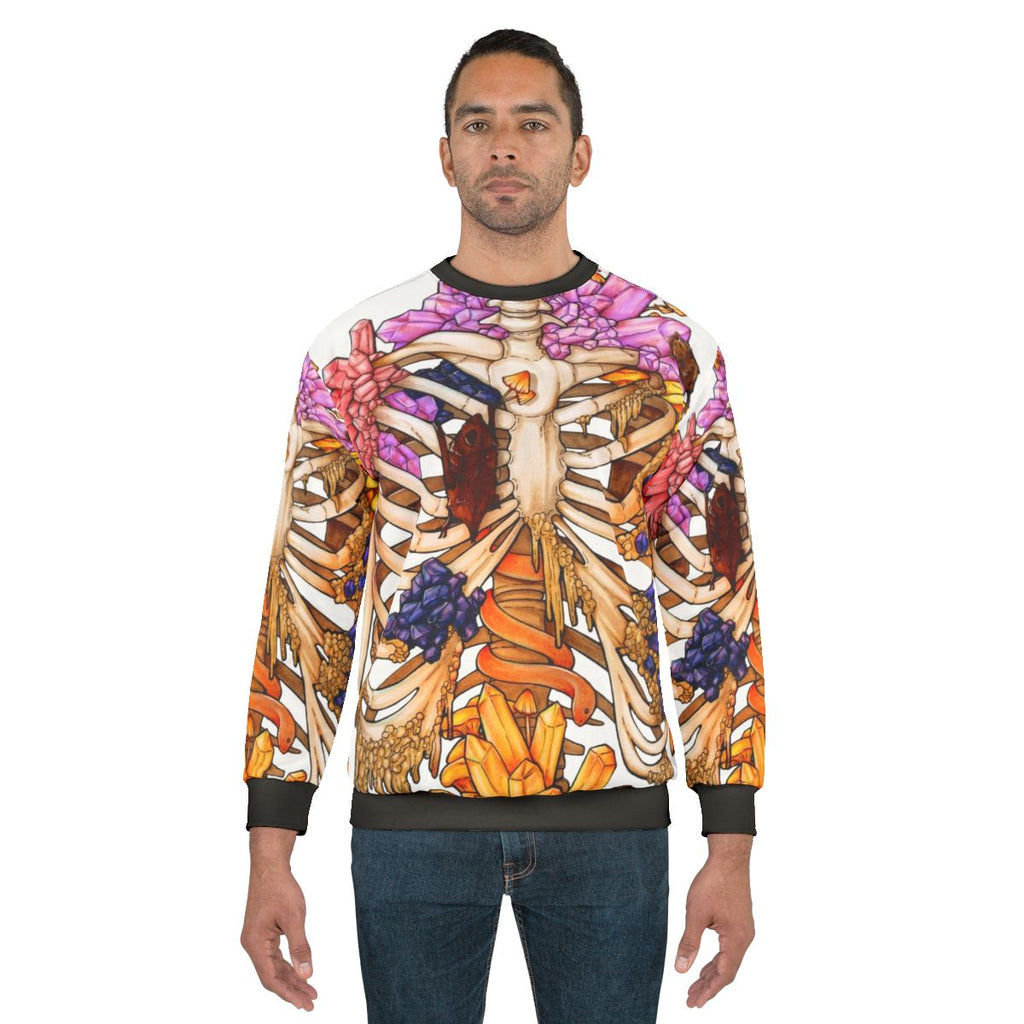 Skeleton Crystals Hidden Gem Sweatshirt