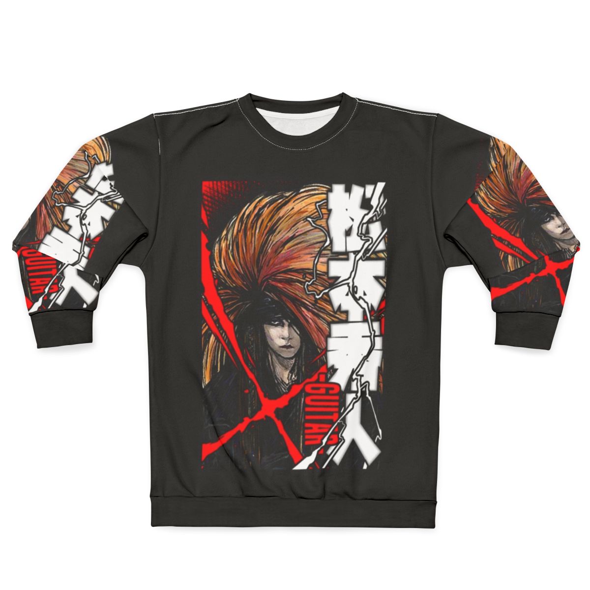 X Japan Hide Hideto Matsumoto Red Promo Sweatshirt