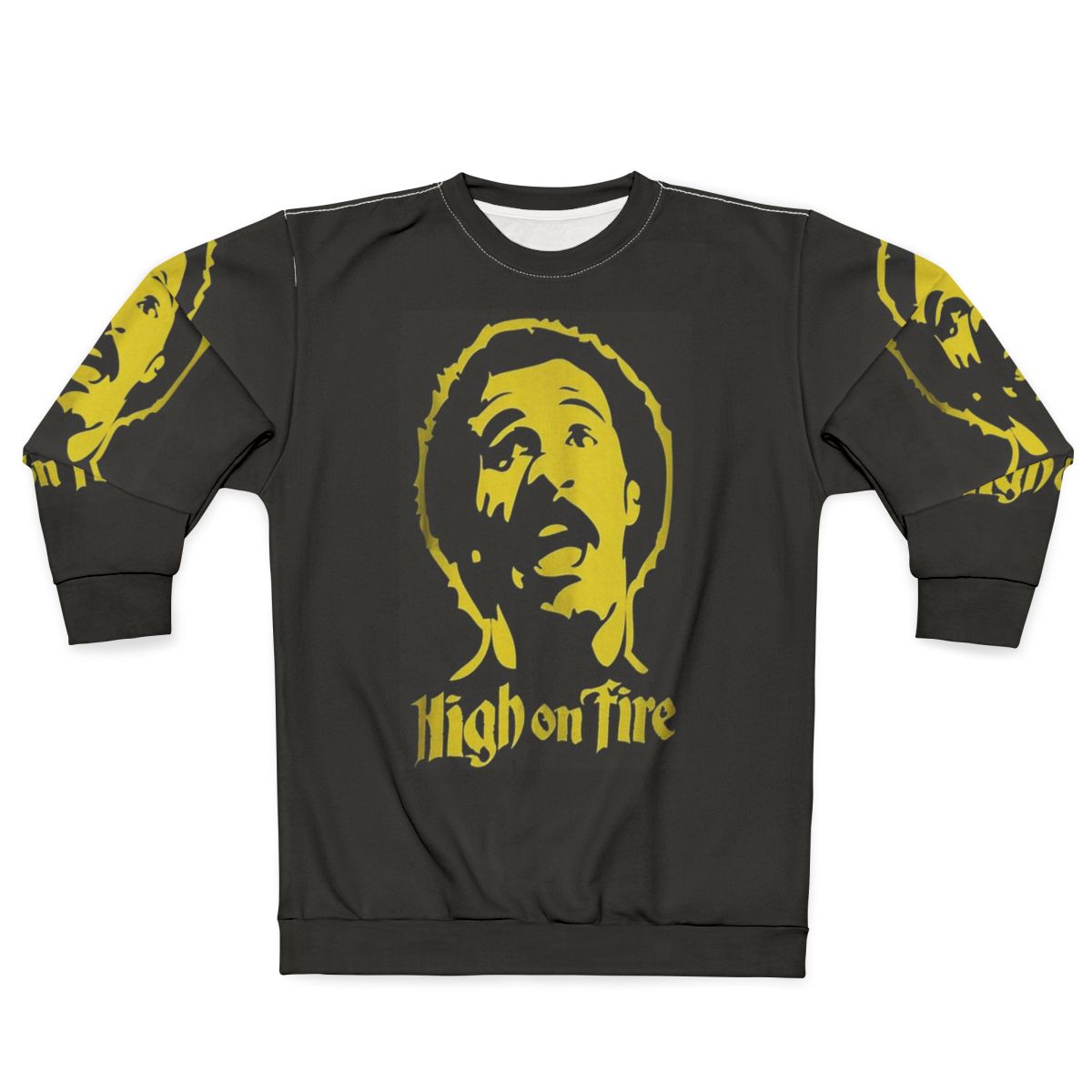 High On Fire Logo Sweatshirt - Heavy Metal Band Merchandise