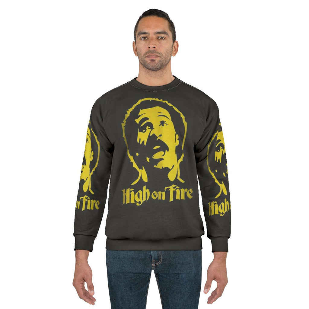High On Fire Logo Sweatshirt - Heavy Metal Band Merchandise