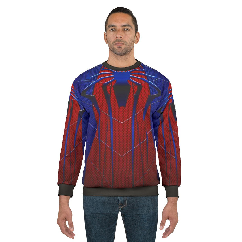Spider Web Art Traditional Art Sweatshirt
