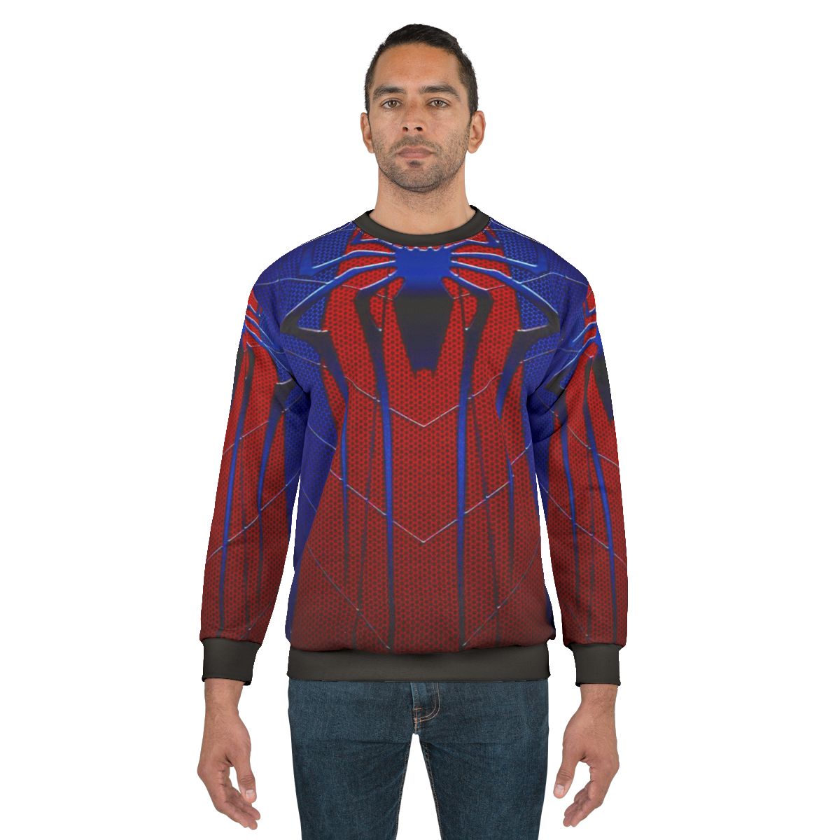 Spider Web Art Traditional Art Sweatshirt