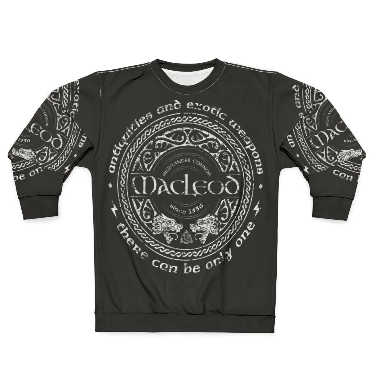 Highlander Connor Macleod Celtic Immortals Sweatshirt