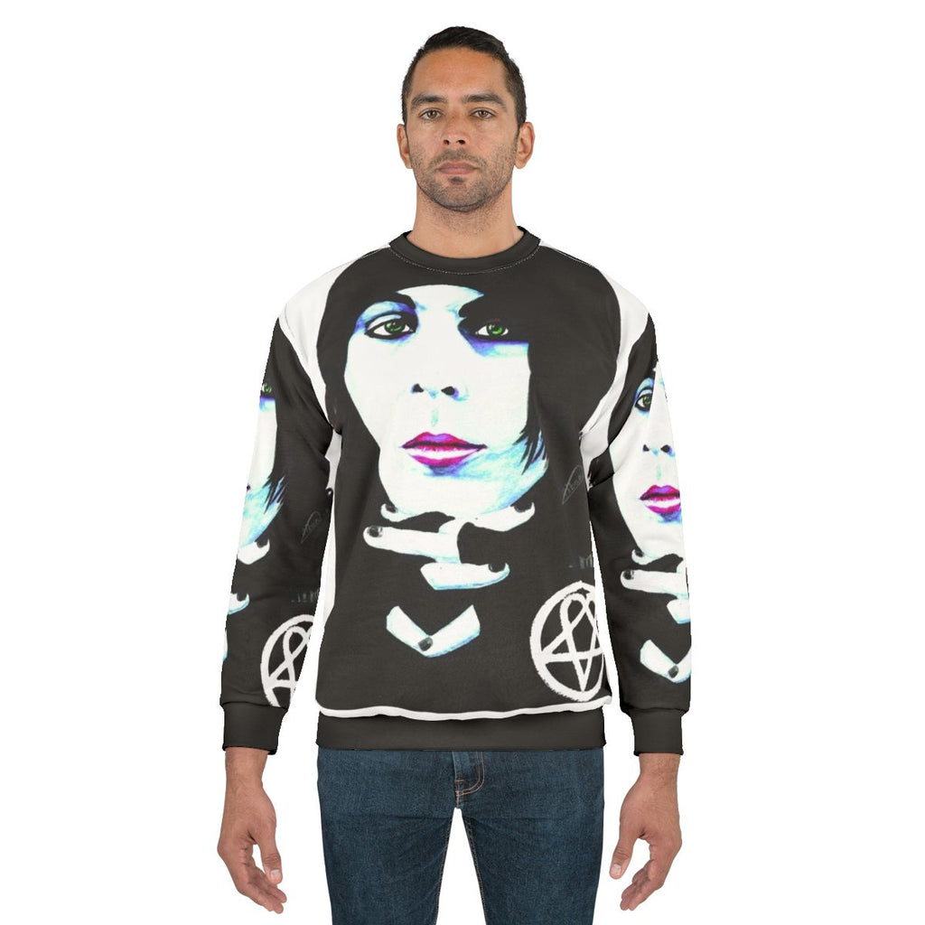 Him Ville Valo Portrait Sweatshirt