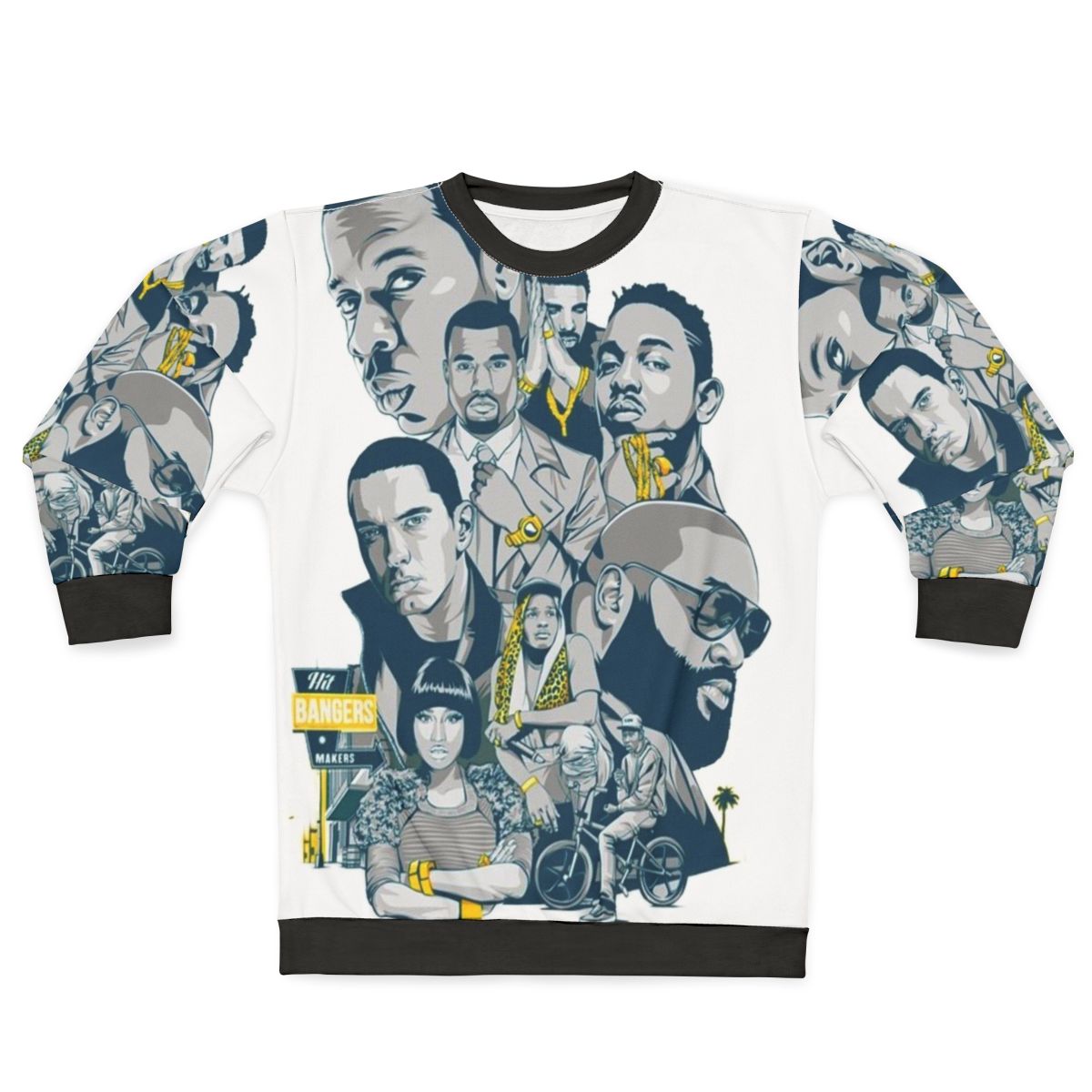 90s hip hop fashion sweatshirt