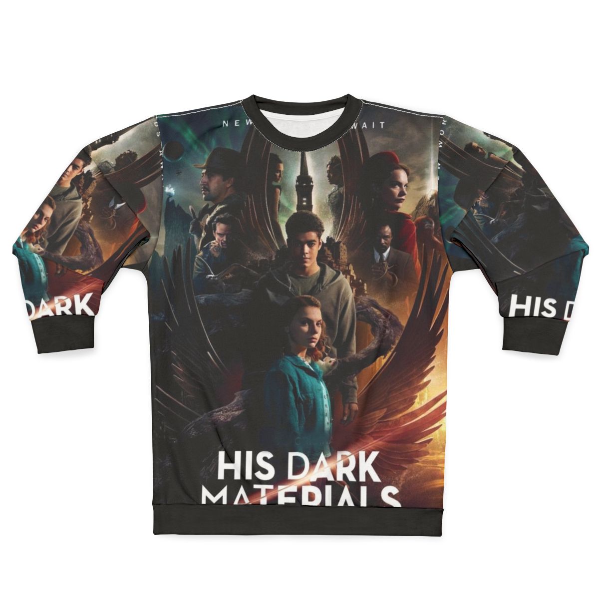 "His Dark Materials Fantasy Sweatshirt featuring Lyra Belacqua"