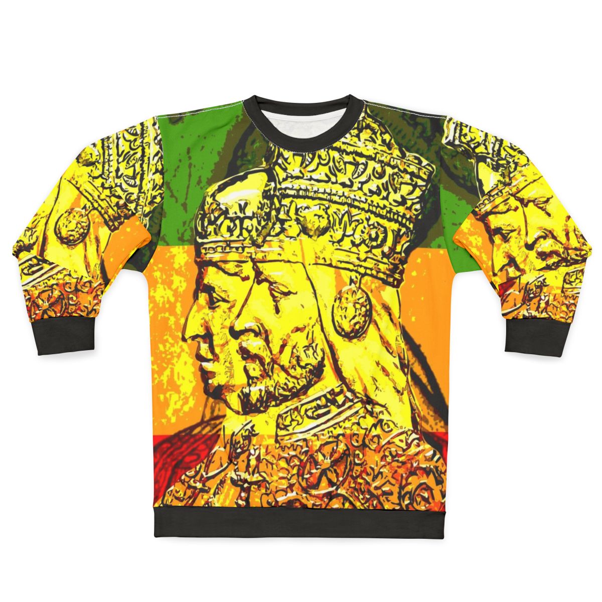 Haile Selassie and Empress Menen Rastafarian Sweatshirt