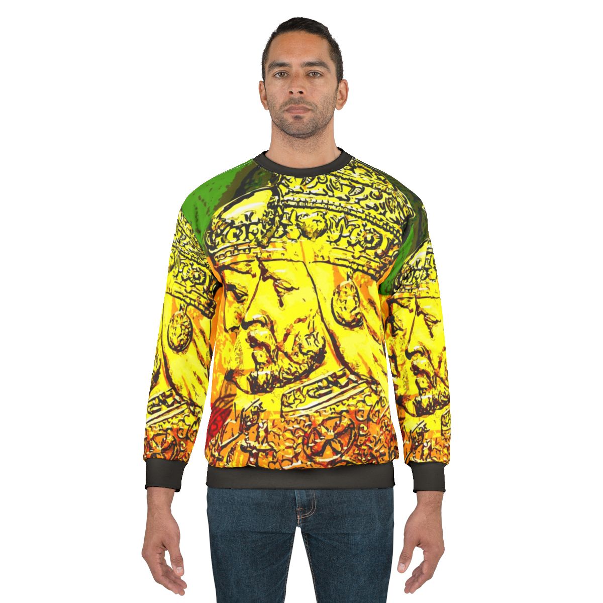 Haile Selassie and Empress Menen Rastafarian Sweatshirt